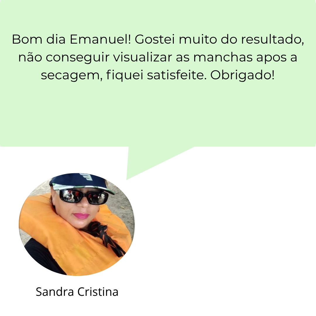 Meu sofá estava encardido e o colchão com cheiro forte. Após a limpeza, ficaram como novos! Atendimento rápido e super profissional. Obrigado, equipe Gservice!” (1)